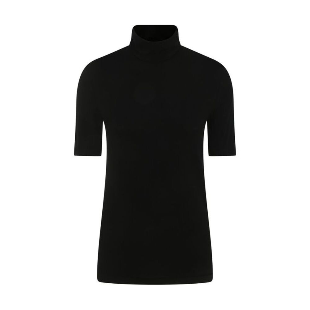 Wolford Black Cotton Women's T-Shirt